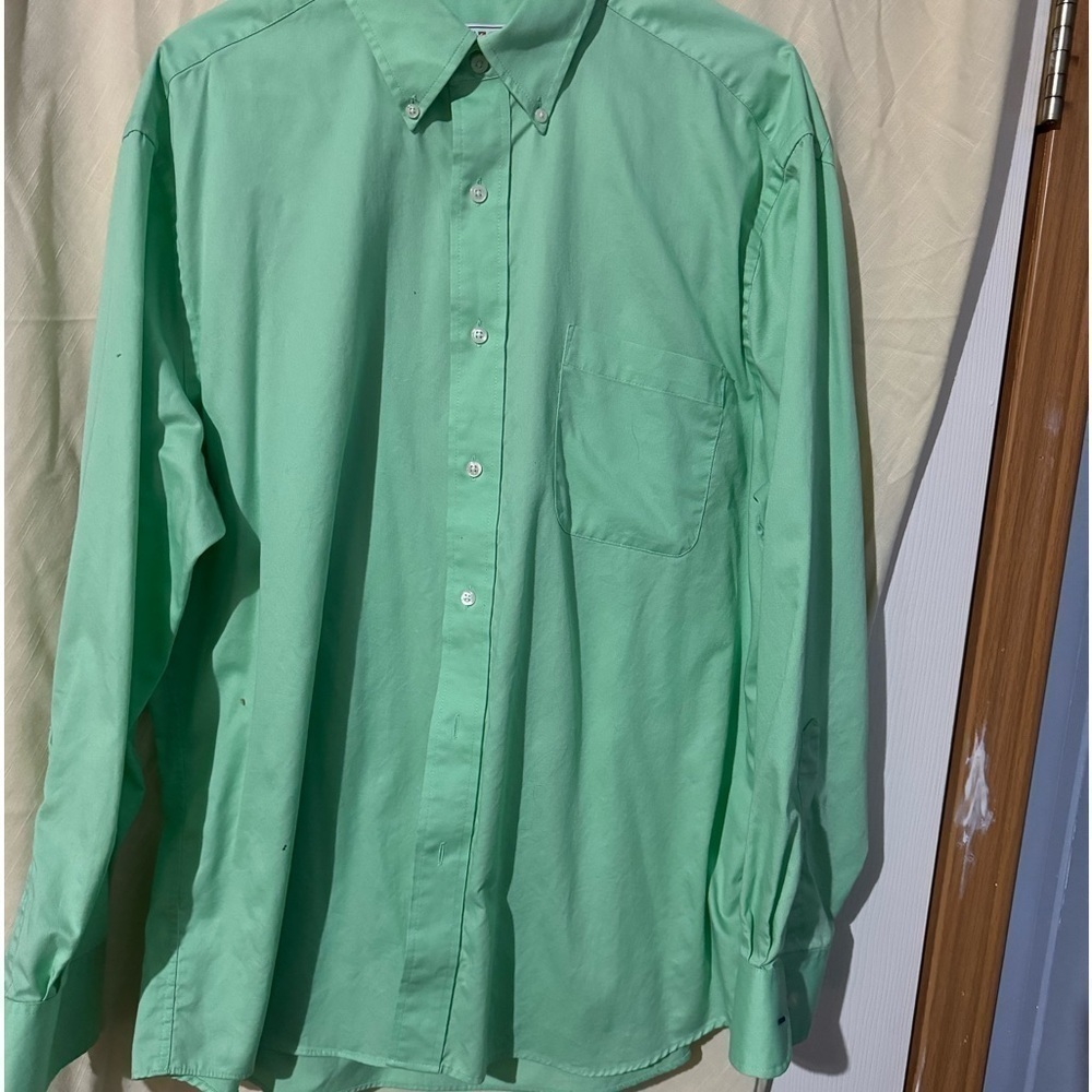 Izod button down shirt.